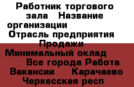 Работник торгового зала › Название организации ­ Team PRO 24 › Отрасль предприятия ­ Продажи › Минимальный оклад ­ 25 000 - Все города Работа » Вакансии   . Карачаево-Черкесская респ.